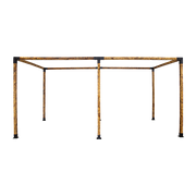 Roof Pergola Gazebo Shed Matte Black Steel Brackets DIY Kits V63-847731