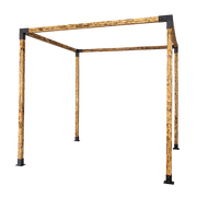 Roof Pergola Gazebo Shed Matte Black Steel Brackets DIY Kits V63-847741