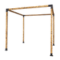 Roof Pergola Gazebo Shed Matte Black Steel Brackets DIY Kits V63-847741