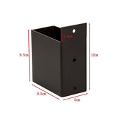 Roof Pergola Gazebo Shed Matte Black Steel Brackets DIY Kits V63-847751