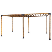 Roof Pergola Gazebo Shed Matte Black Steel Brackets DIY Kits V63-847761