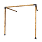 Roof Pergola Gazebo Shed Matte Black Steel Brackets DIY Kits V63-847771