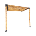 Roof Pergola Gazebo Shed Matte Black Steel Brackets DIY Kits V63-847791
