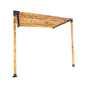 Roof Pergola Gazebo Shed Matte Black Steel Brackets DIY Kits V63-847791