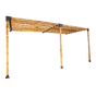 Roof Pergola Gazebo Shed Matte Black Steel Brackets DIY Kits V63-847801