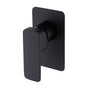 Single Square Shower Bath Mixer Tap Bathroom WATERMARK Approved in Black V63-847961