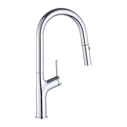 Kitchen Laundry Bathroom Basin Sink Pull Out Mixer Tap Faucet in Chrome V63-847981