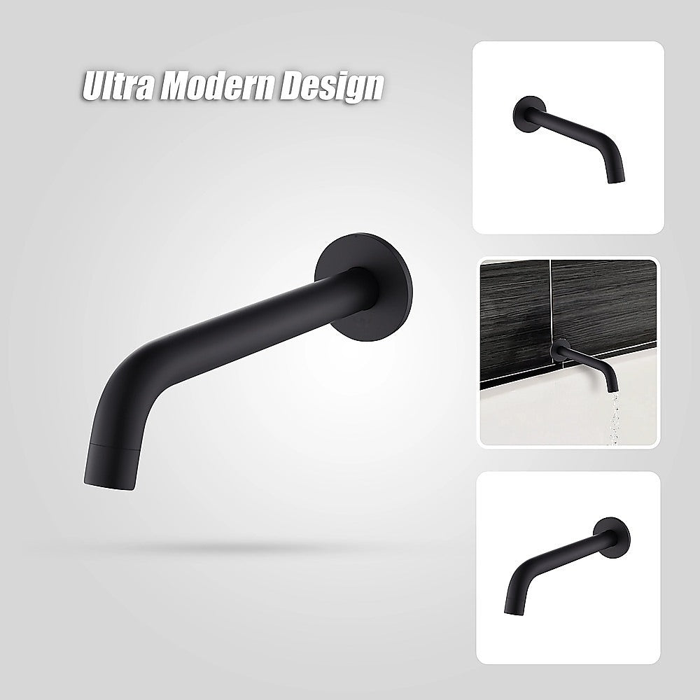 220mm Bath Spout in Matte Black Finish V63-848041