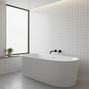 220mm Bath Spout in Matte Black Finish V63-848041
