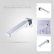 Bath In Wall Swivel Spout in Polished Chrome Finish V63-848061