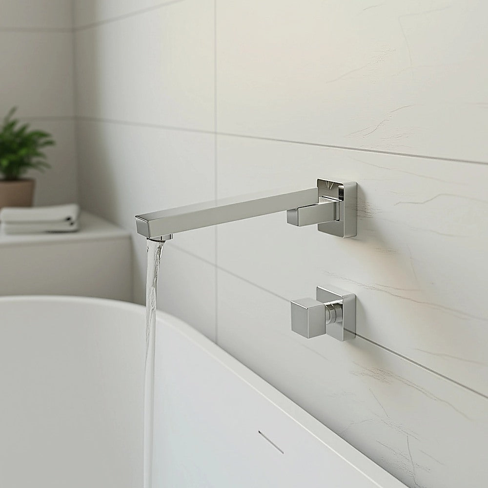 Bath In Wall Swivel Spout in Polished Chrome Finish V63-848061