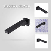 Bath In Wall Swivel Spout in Matte Black V63-848071