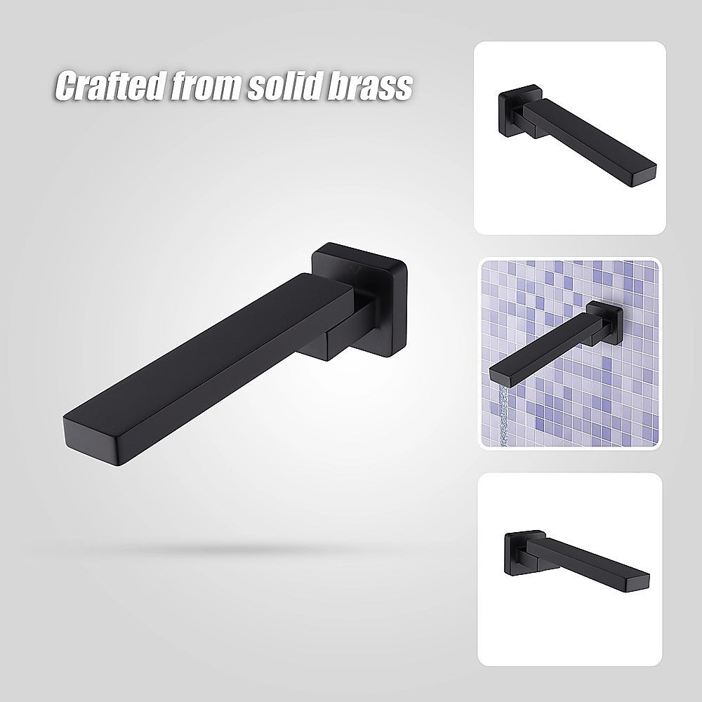 Bath In Wall Swivel Spout in Matte Black V63-848071