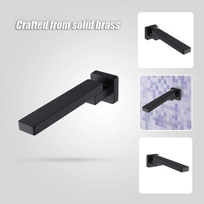 Bath In Wall Swivel Spout in Matte Black V63-848071
