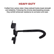 Garage Slatwall Retail Store Display Wall Mount Storage J Hooks V63-848131