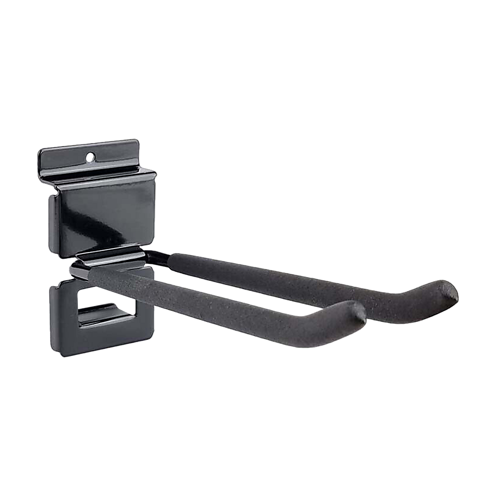 Garage Slatwall Retail Store Display Wall Mount Storage Double Hooks V63-848151