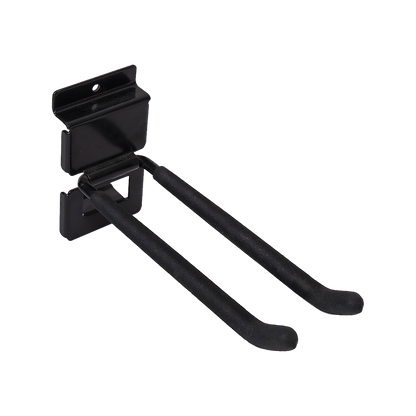 Garage Slatwall Retail Store Display Wall Mount Storage Double Hooks V63-848151