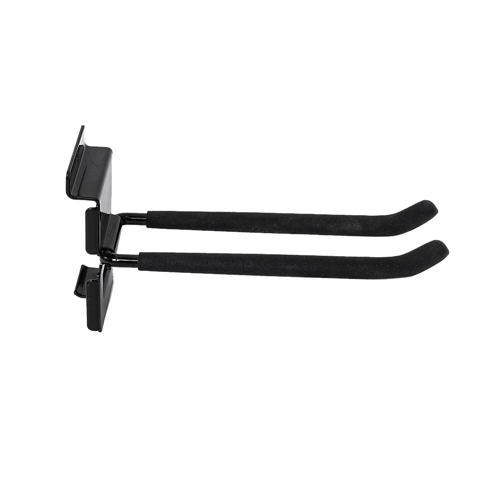 Garage Slatwall Retail Store Display Wall Mount Storage Double Hooks V63-848151