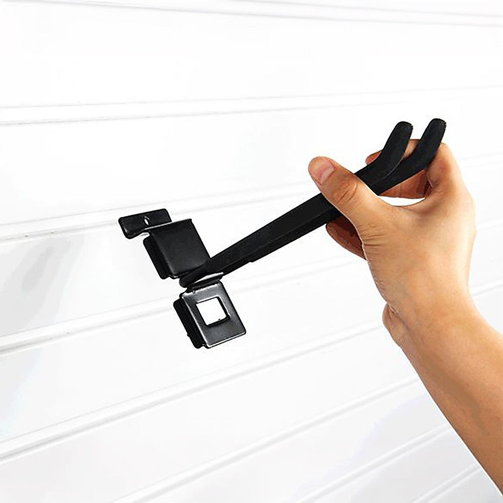Garage Slatwall Retail Store Display Wall Mount Storage Double Hooks V63-848151