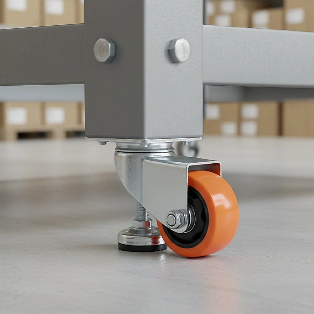 Leveling Casters Swivel Wheels Set of 4, 360 kg Total Load Capacity V63-848161