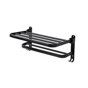 Towel Rack Folding Holder with Hook Accessories Wall Hanger Aluminium Bar Shelf V63-848211
