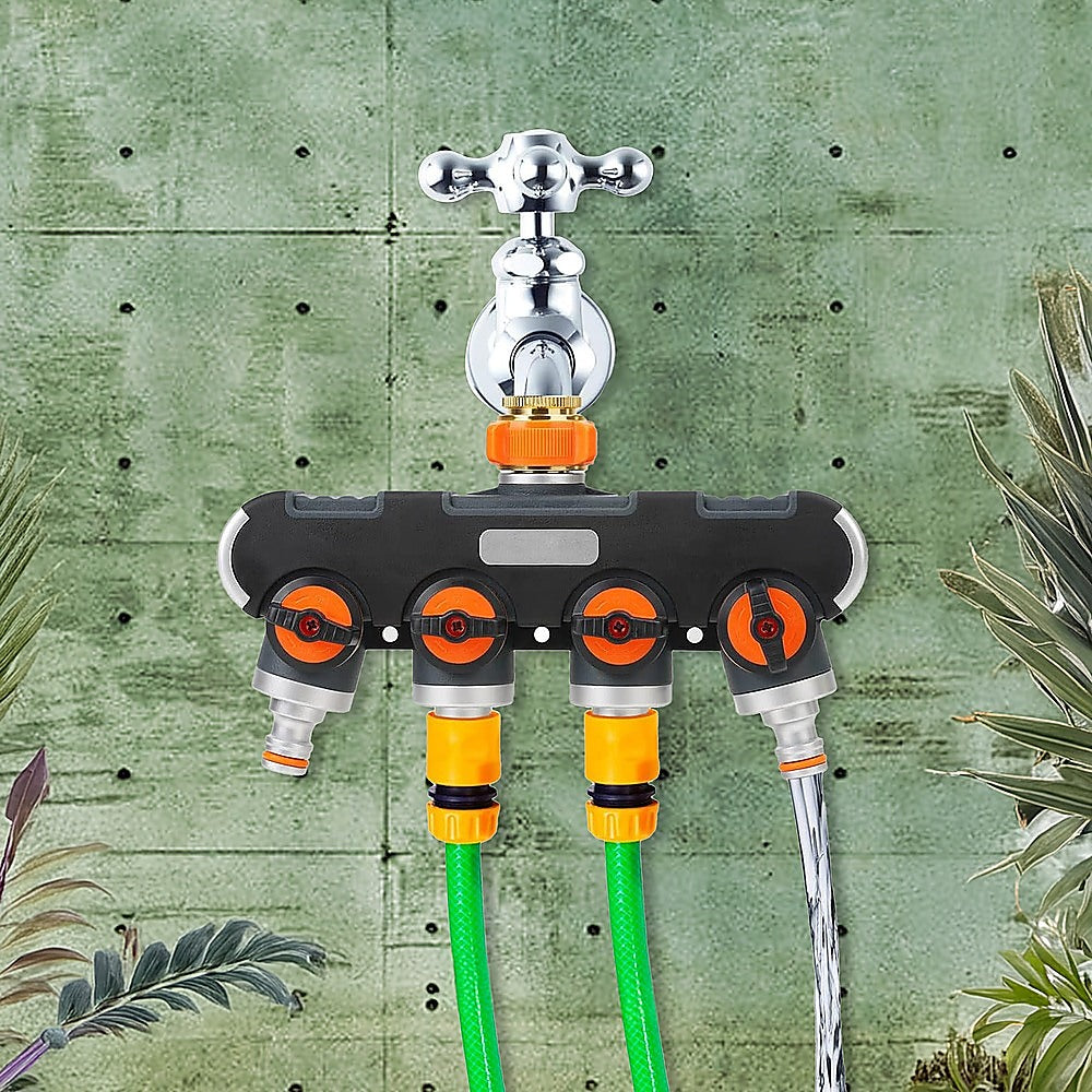 4-Way Water Distributor Garden Irrigation V63-848231