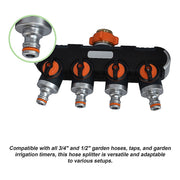 4-Way Water Distributor Garden Irrigation V63-848231