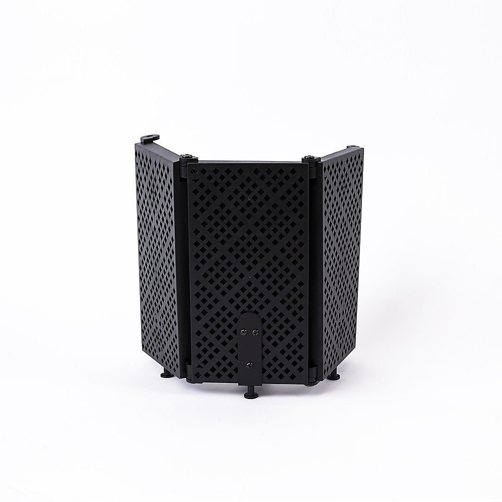 3 Panels Microphone Isolation Shield Mic Sound Absorbing Foam Reflector V63-848241
