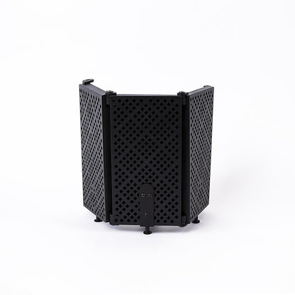 3 Panels Microphone Isolation Shield Mic Sound Absorbing Foam Reflector V63-848241