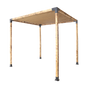 Roof Pergola Gazebo Shed Matte Black Steel Brackets and Coffee Screen DIY Kits V63-848301