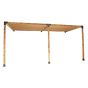 Roof Pergola Gazebo Shed Matte Black Steel Brackets and Coffee Screens DIY Kits V63-848341