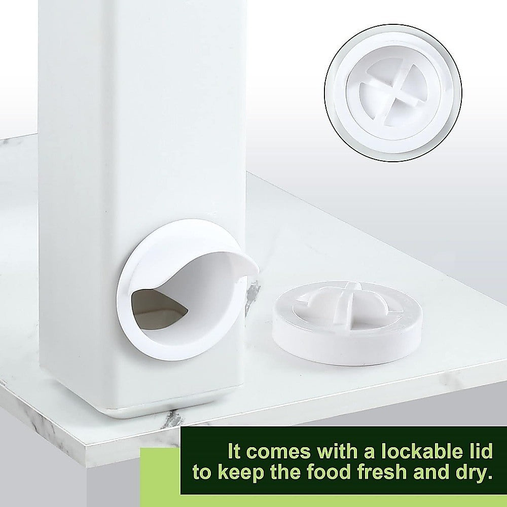 Chicken Bird Feeder Water Dispenser Automatic Waterer Poultry Food Drinker 4L V63-849561