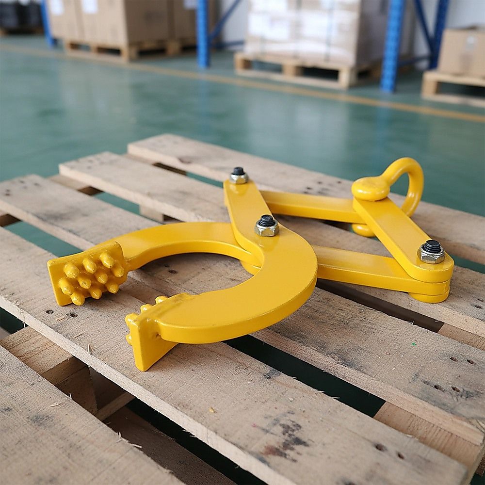Steel Single Scissor Pallet Puller Clamp 1 Ton Capacity Pallet Grabber V63-849581