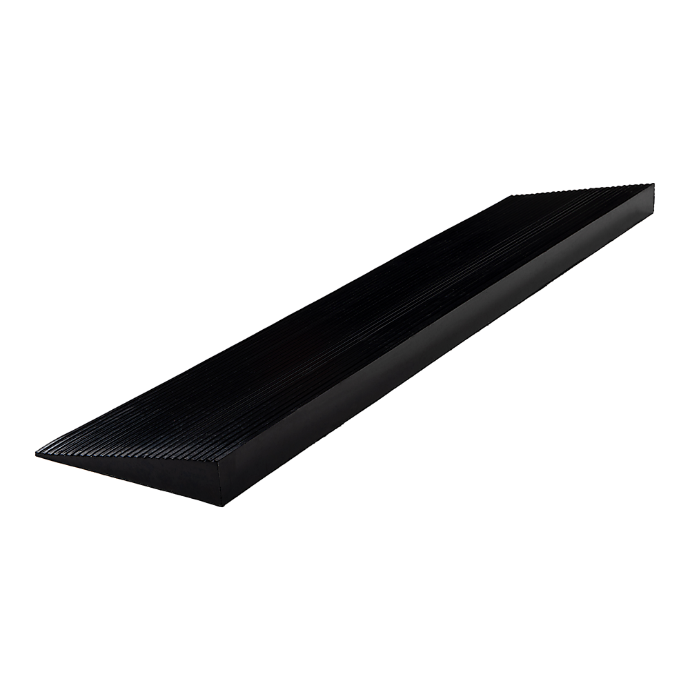 Cuttable Threshold Ramp Rubber Wheelchair Ramp Solid 4 cm Rise 90 cm Wide V63-849671