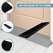Cuttable Threshold Ramp Rubber Wheelchair Ramp Solid 4 cm Rise 90 cm Wide V63-849671
