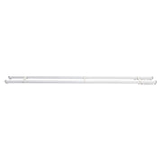 1.5m Double Curtain Tracks Aluminium Rail & Brackets For Both Curtain and Sheer with ceiling and wall V63-849681