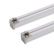 1.5m Double Curtain Tracks Aluminium Rail & Brackets For Both Curtain and Sheer with ceiling and wall V63-849681