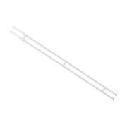 1.5m Double Curtain Tracks Aluminium Rail & Brackets For Both Curtain and Sheer with ceiling and wall V63-849681