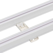 1.5m Double Curtain Tracks Aluminium Rail & Brackets For Both Curtain and Sheer with ceiling and wall V63-849681