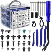 1000PCS Car Retainer Clips Auto Fasteners Push Trim Clips Pin Rivet Bumper Kit V63-850201