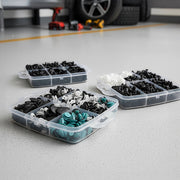 1000PCS Car Retainer Clips Auto Fasteners Push Trim Clips Pin Rivet Bumper Kit V63-850201