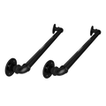 2m Handrail Stair Rail Grab Balustrade Staircase Banister + Installation Kit V63-850221