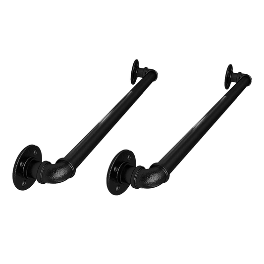 2m Handrail Stair Rail Grab Balustrade Staircase Banister + Installation Kit V63-850221