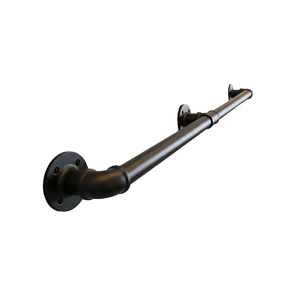 2m Handrail Stair Rail Grab Balustrade Staircase Banister + Installation Kit V63-850221