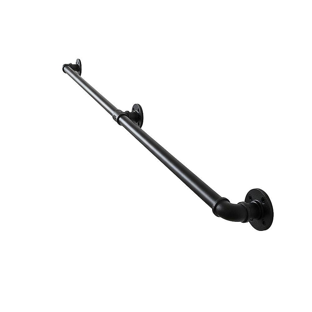 2m Handrail Stair Rail Grab Balustrade Staircase Banister + Installation Kit V63-850221