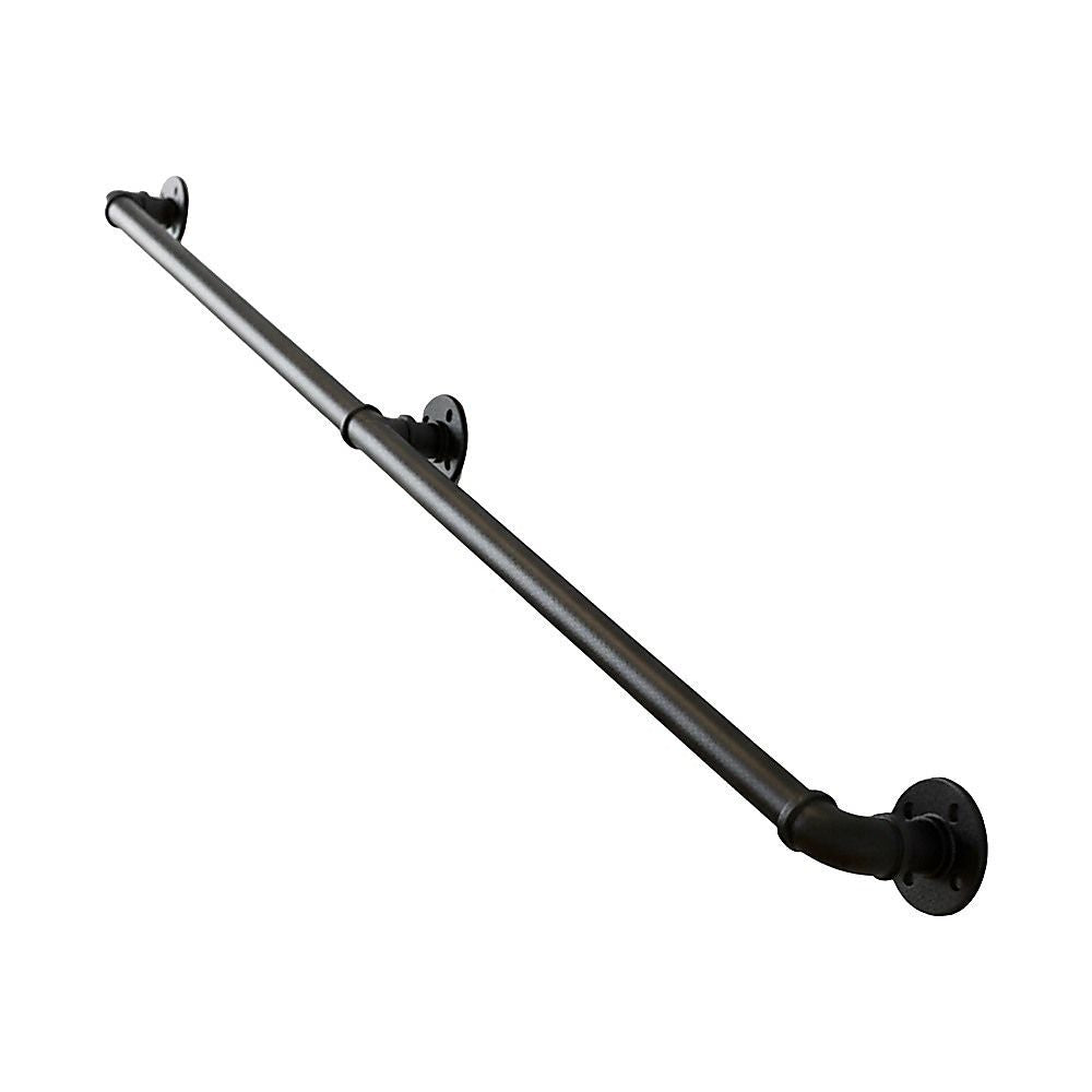 2m Handrail Stair Rail Grab Balustrade Staircase Banister + Installation Kit V63-850221