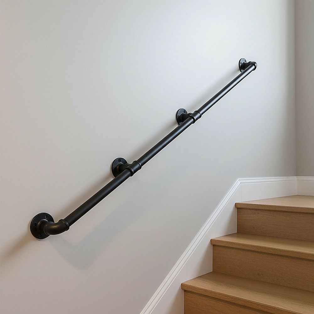 3m Handrail Stair Rail Grab Balustrade Staircase Banister + Installation Kit V63-850231