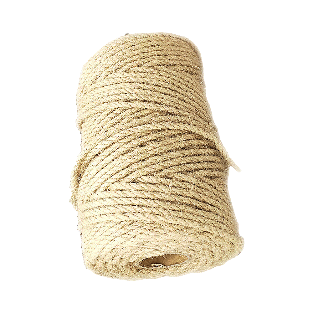 Sisal Rope Natural Jute Hemp Manila Twine Cord 5mm*100m V63-850361