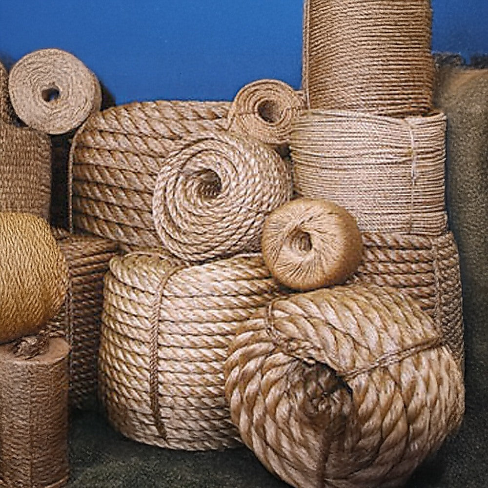 Sisal Rope Natural Jute Hemp Manila Twine Cord 20mm*50m V63-850371