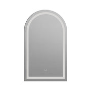 Arched LED Wall Mirror Bathroom Mirrors Makeup Anti-fog 600mm x 1000mm V63-850381